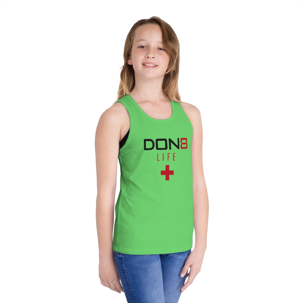 DON8 LIFE Girl's Jersey Tank Top