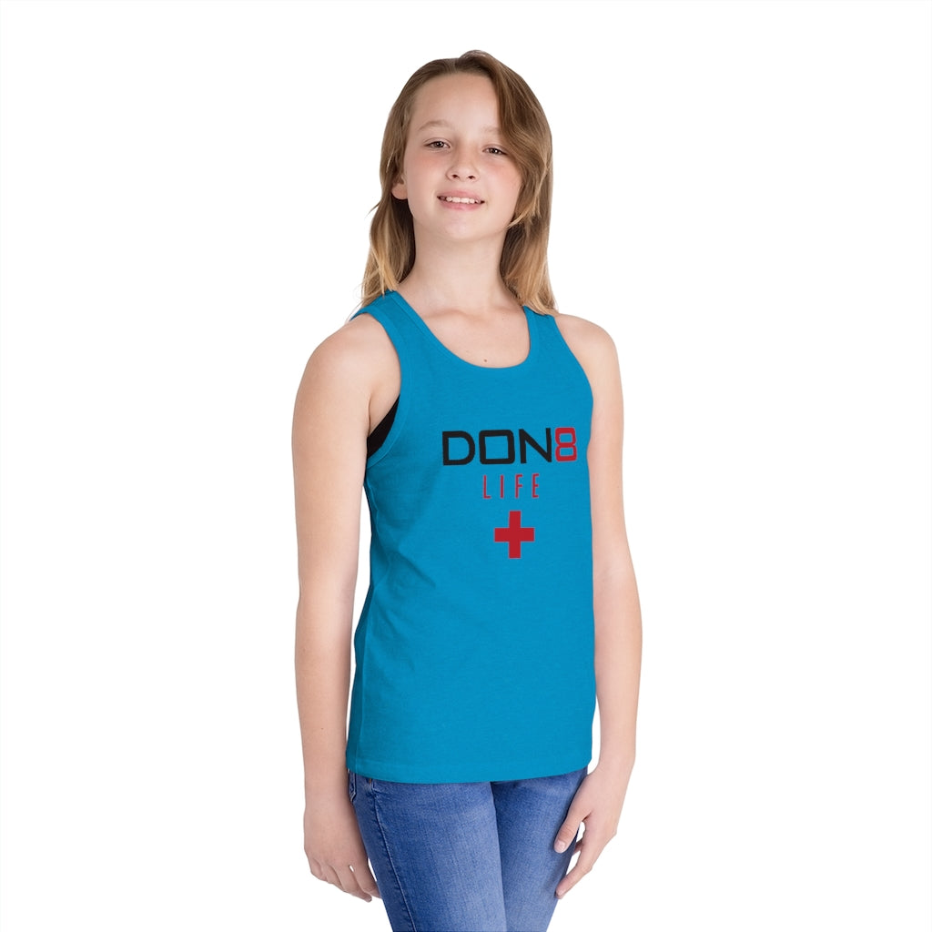 DON8 LIFE Girl's Jersey Tank Top