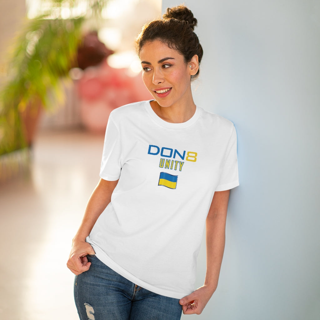 DON8 UNITY for Ukraine Organic T-shirt - Unisex