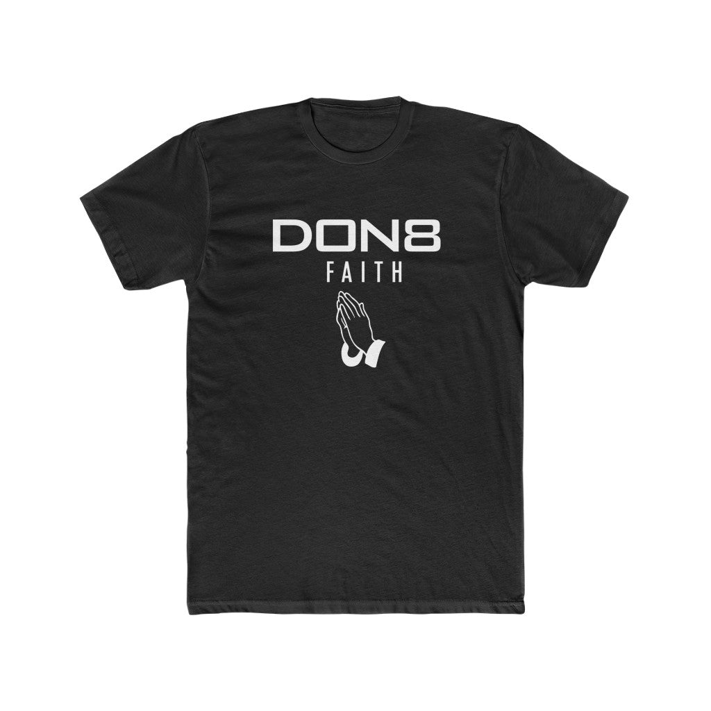 DON8 FAITH Men's Cotton Crew Tee