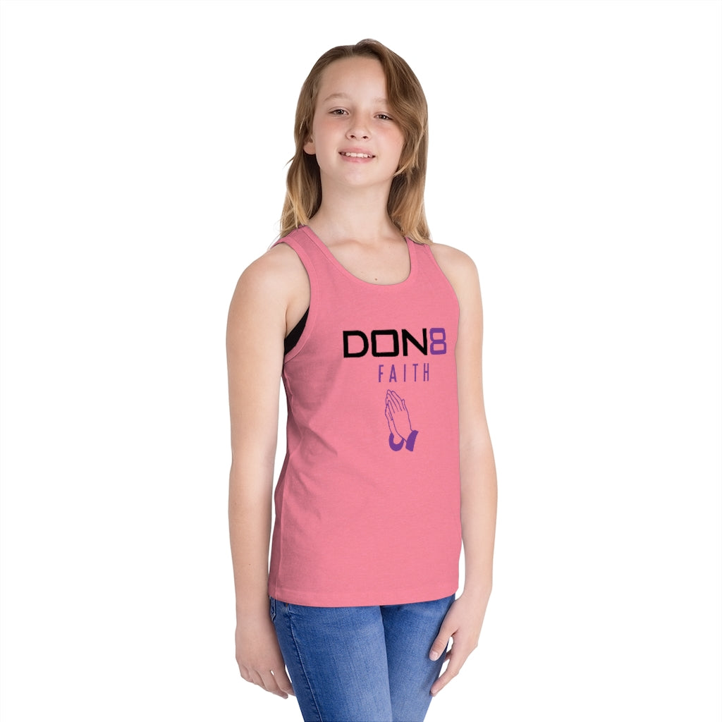 DON8 FAITH Girl's Jersey Tank Top