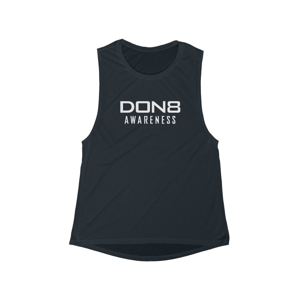 DON8 AWARENESS Women's Flowy Scoop Tank