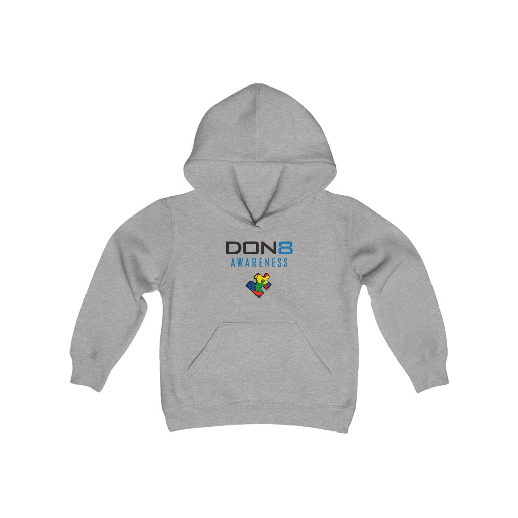 DON8 AWARENESS Youth Heavy Blend Hoodie