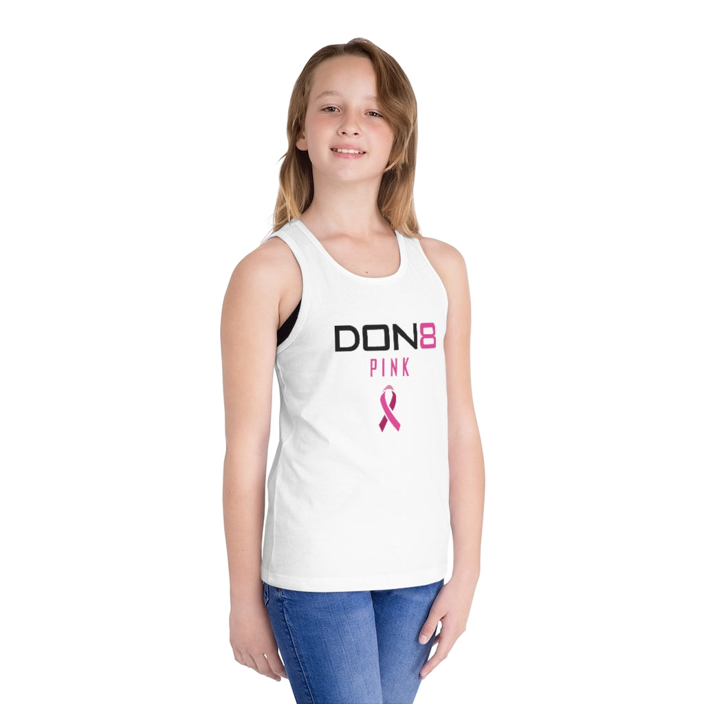 DON8 PINK Girl's Jersey Tank Top