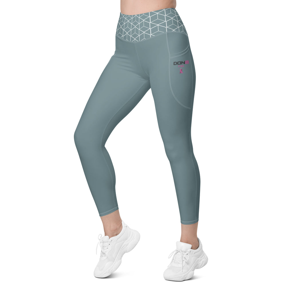 DON8 PINK Leggings with pockets