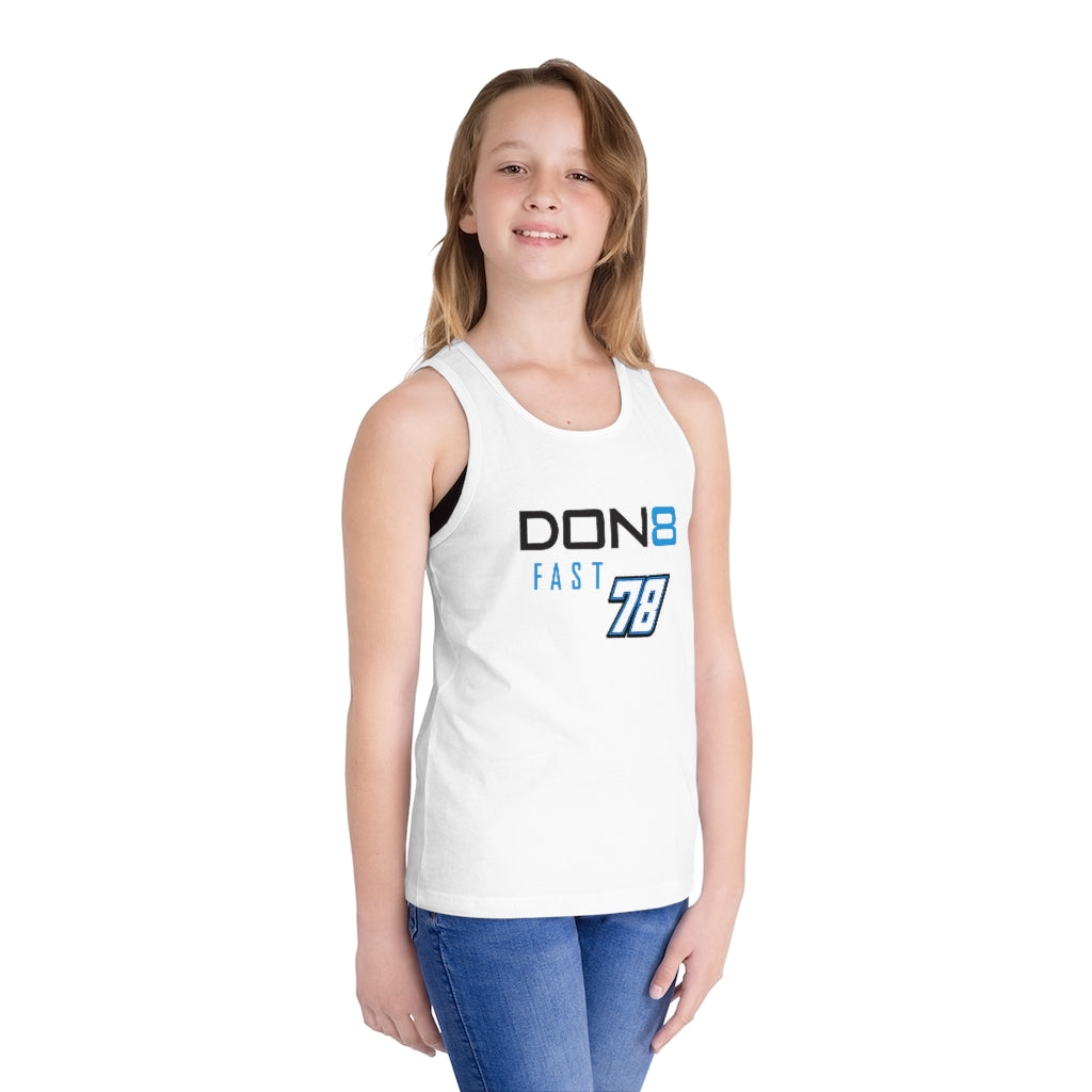 DON8 FAST 78 Girl's Jersey Tank Top