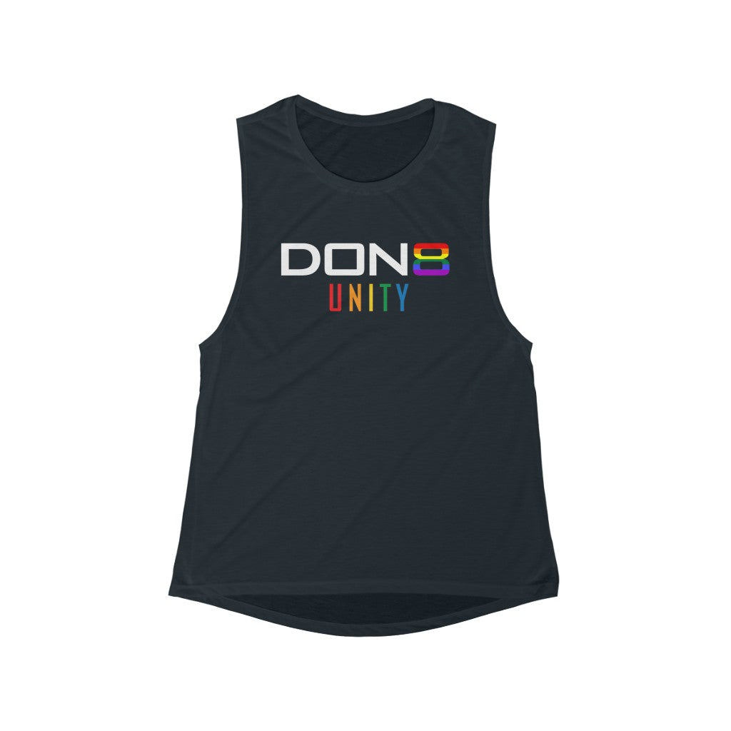 DON8 UNITY Women's Flowy Scoop Tank