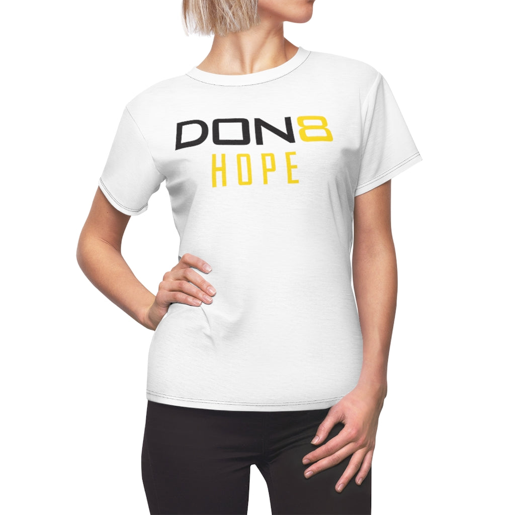 DON8 HOPE Women's AOP Cut & Sew Tee