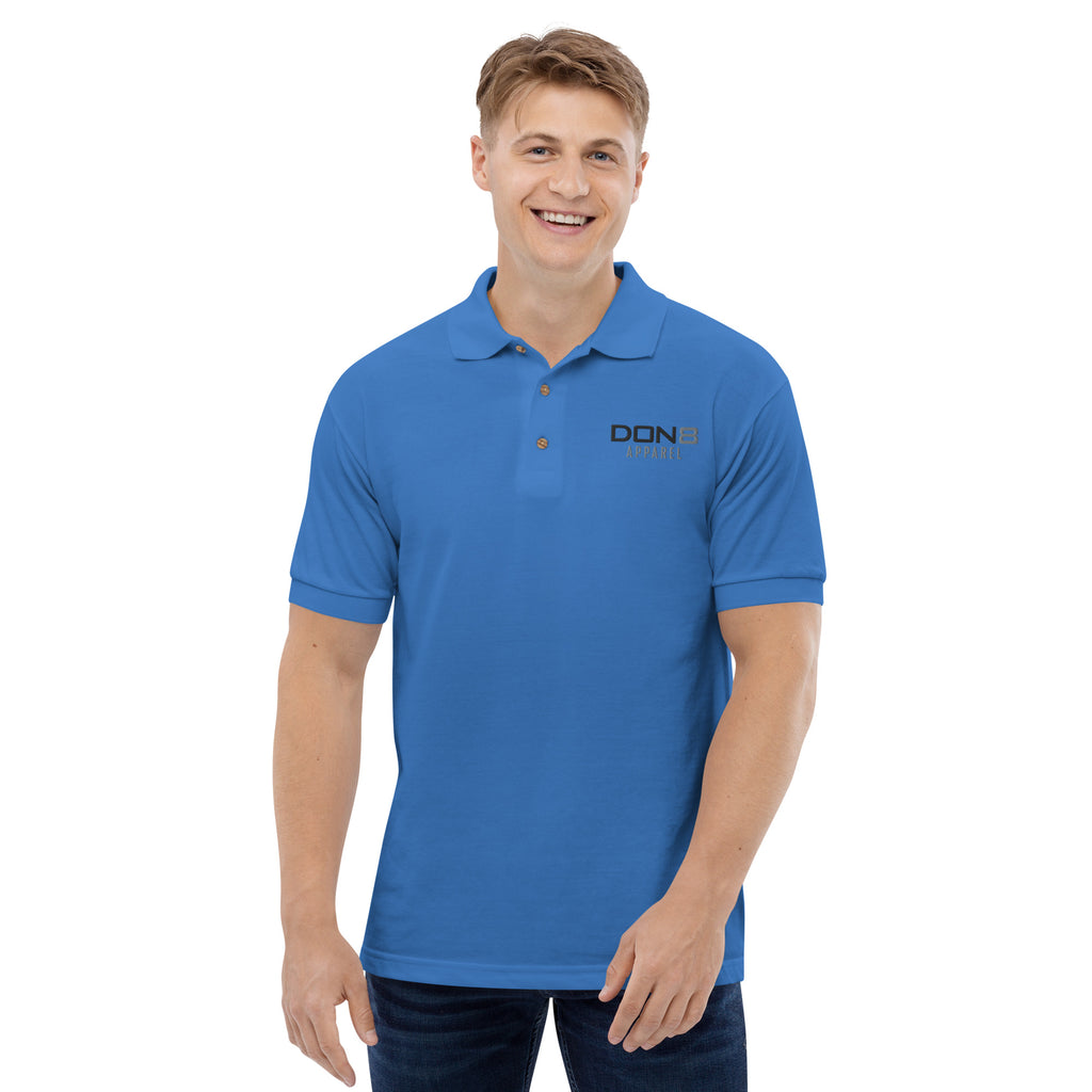 DON8 APPAREL Embroidered Polo Shirt