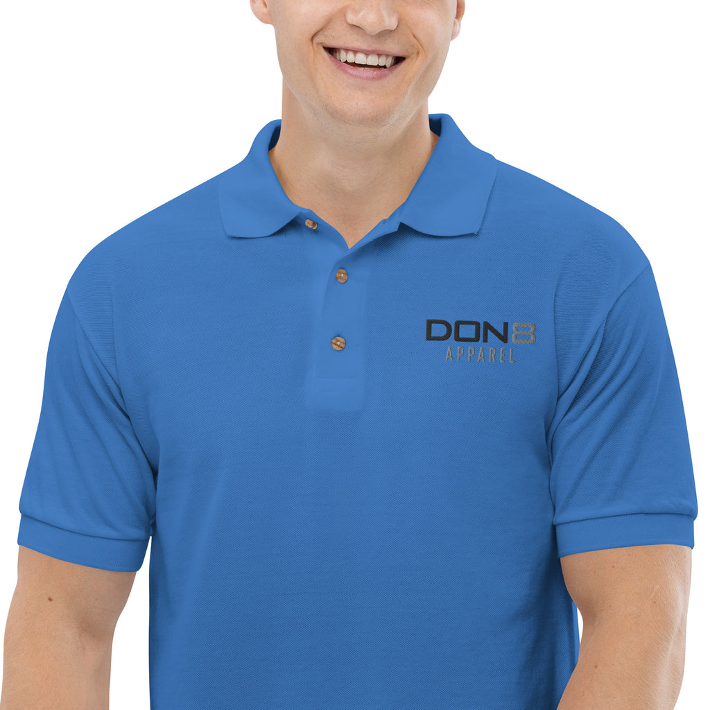 DON8 APPAREL Embroidered Polo Shirt