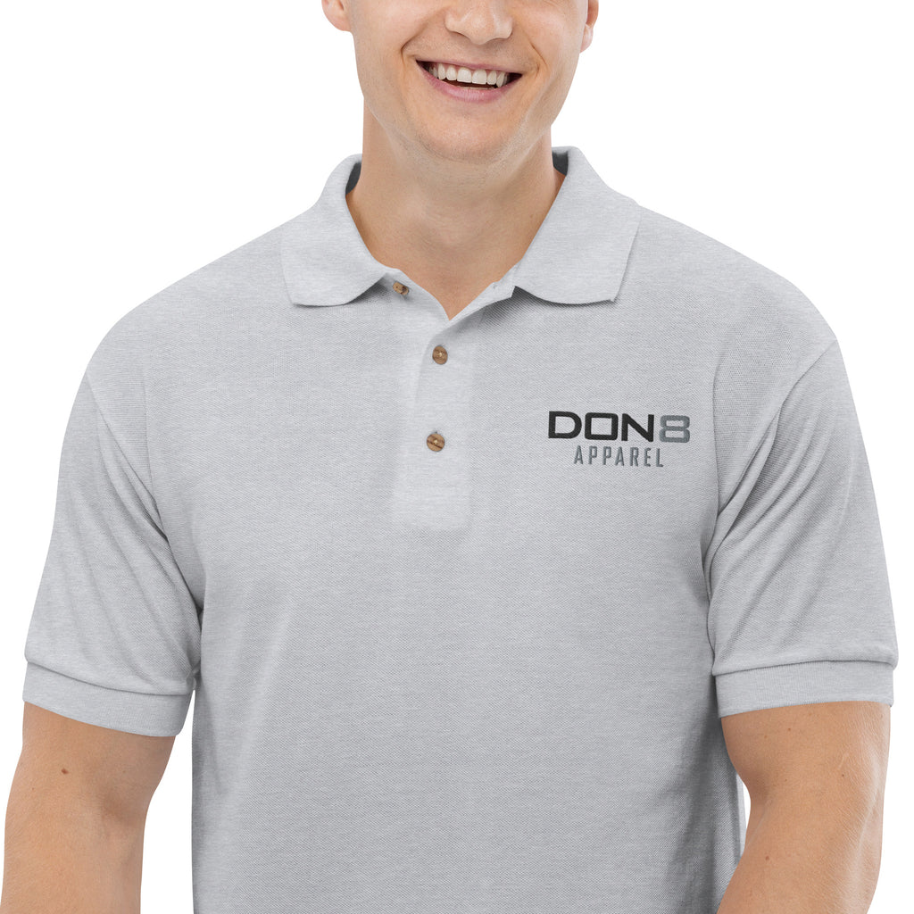 DON8 APPAREL Embroidered Polo Shirt