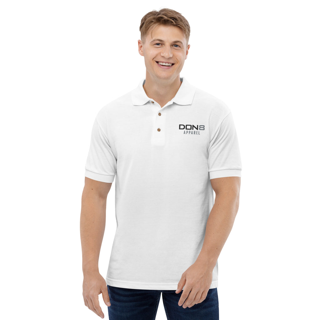 DON8 APPAREL Embroidered Polo Shirt