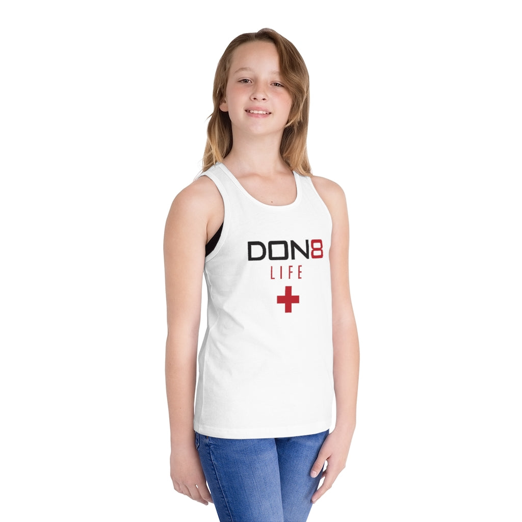 DON8 LIFE Girl's Jersey Tank Top