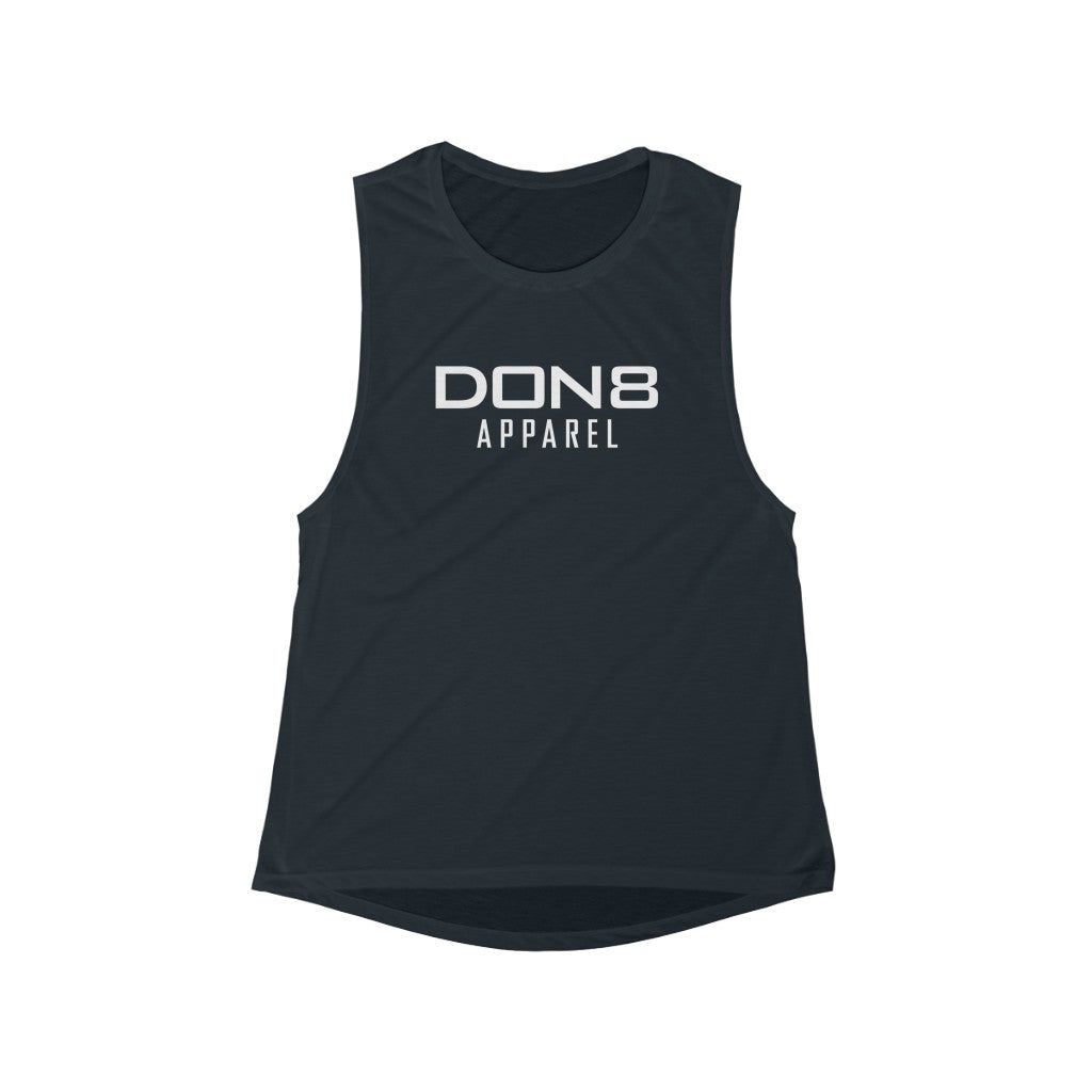 DON8 APPAREL Women's Flowy Scoop Tank