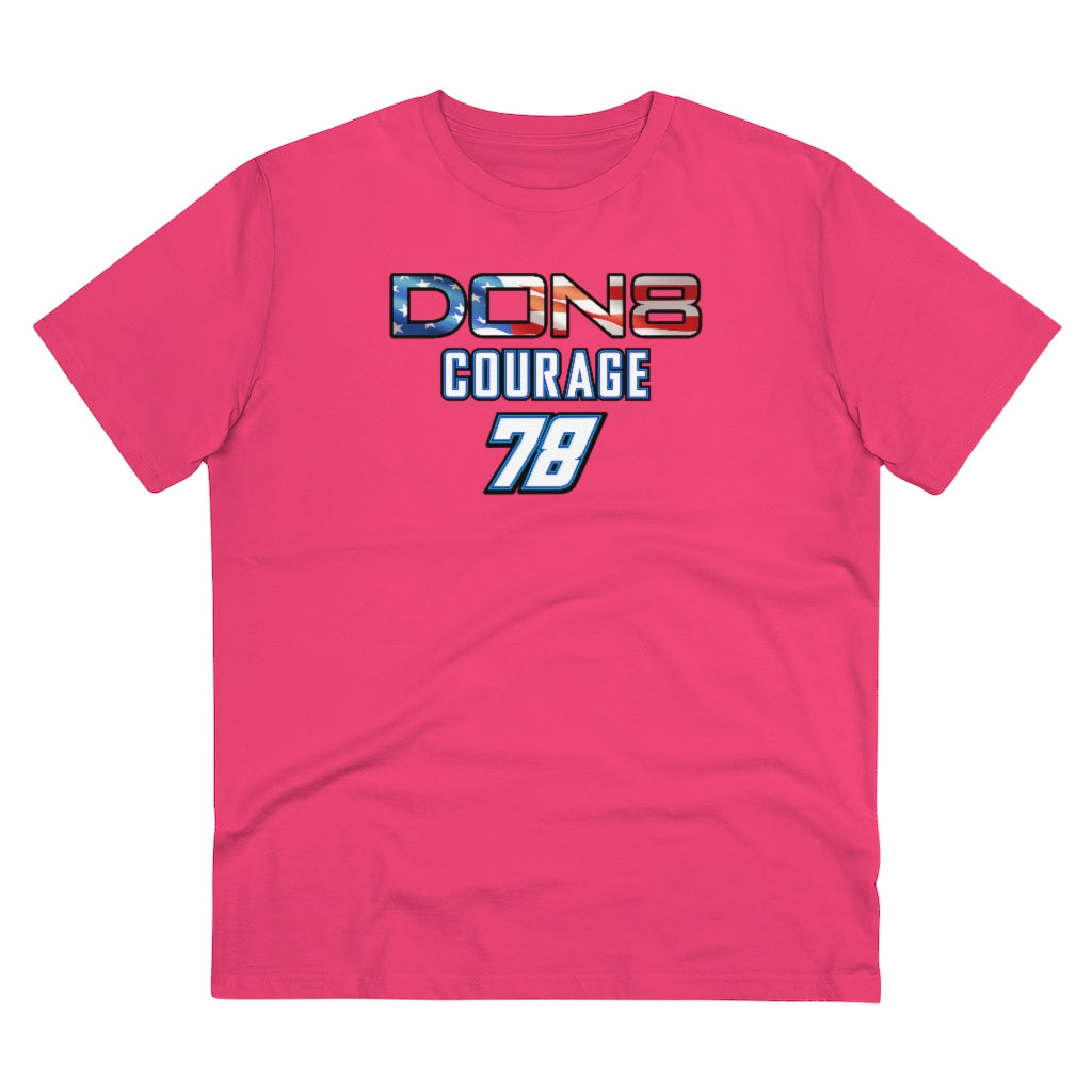 DON8 COURAGE 78 Organic T-shirt - Unisex