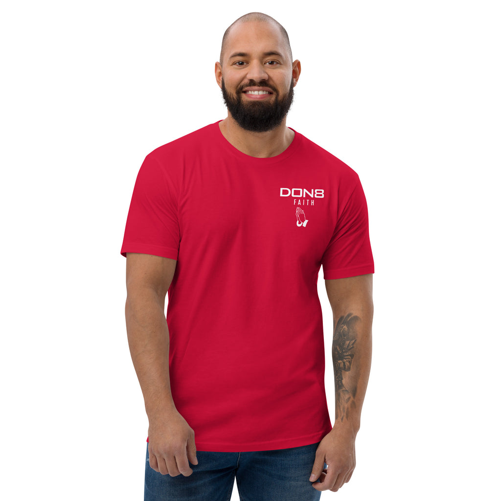 DON8 FAITH Men's Fitted T-shirt