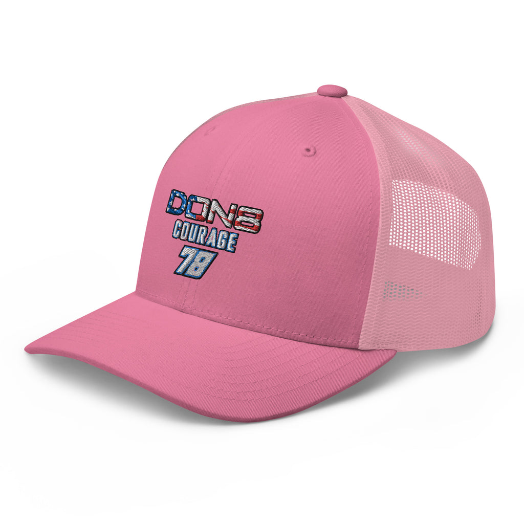 DON8 COURAGE 78 Trucker Cap