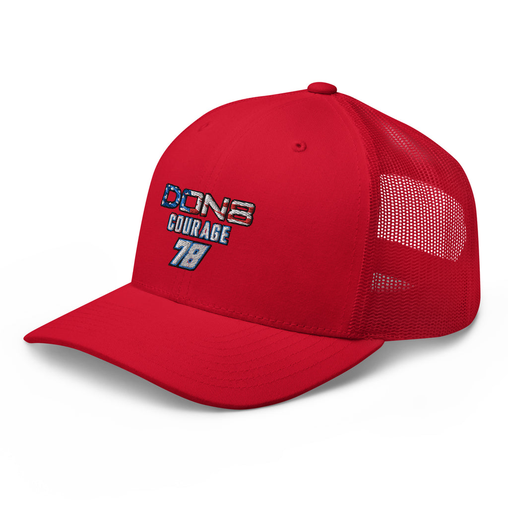 DON8 COURAGE 78 Trucker Cap