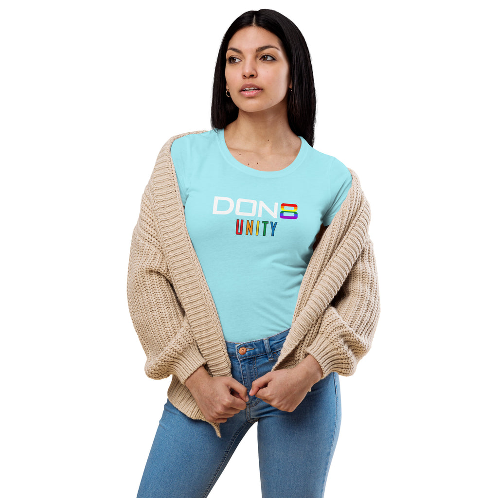 DON8 UNITY Women’s fitted t-shirt