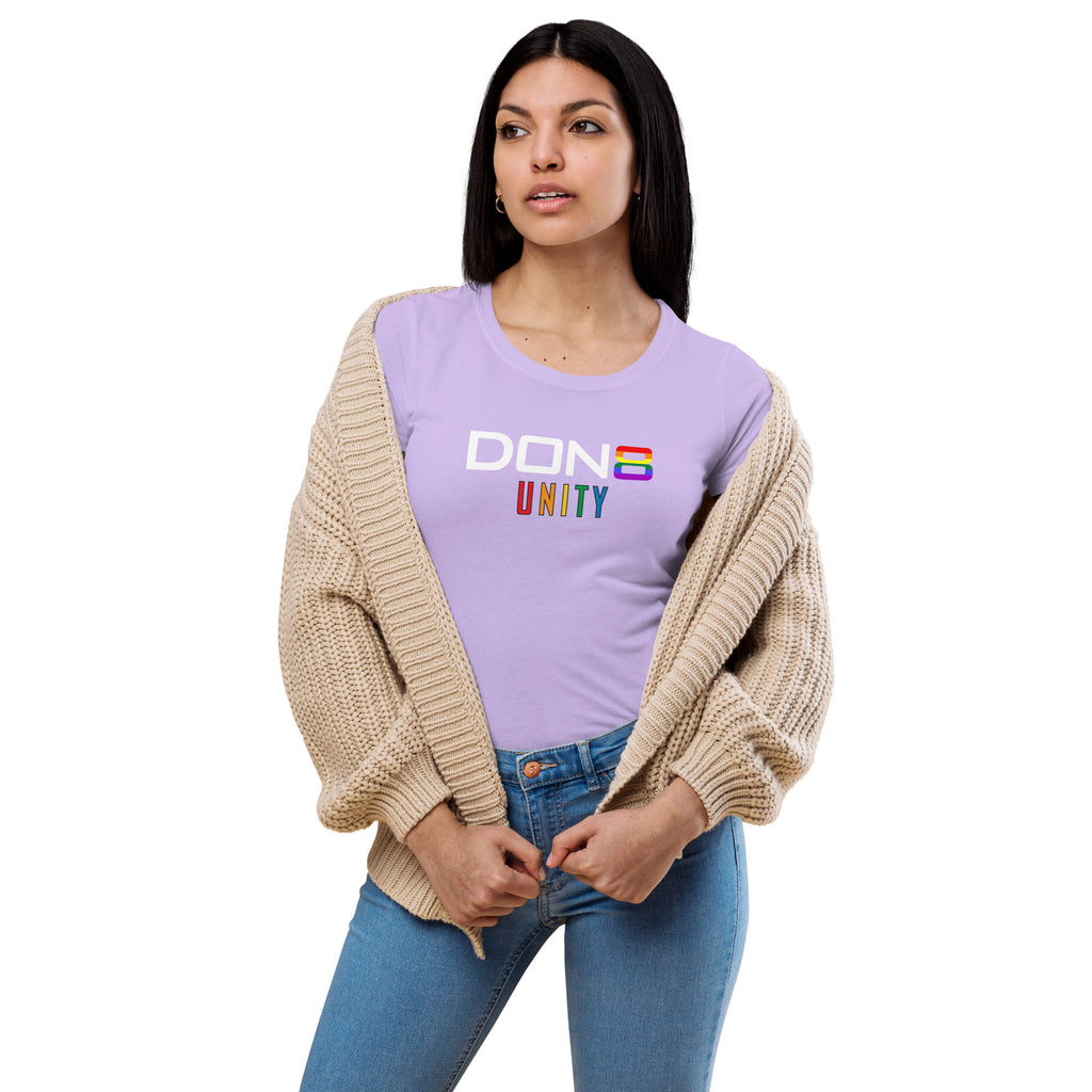 DON8 UNITY Women’s fitted t-shirt